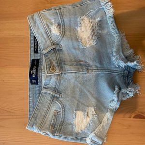Hollister jean shorts